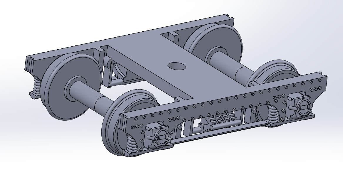 PA CO Bogie pasajeros FCCA - H0